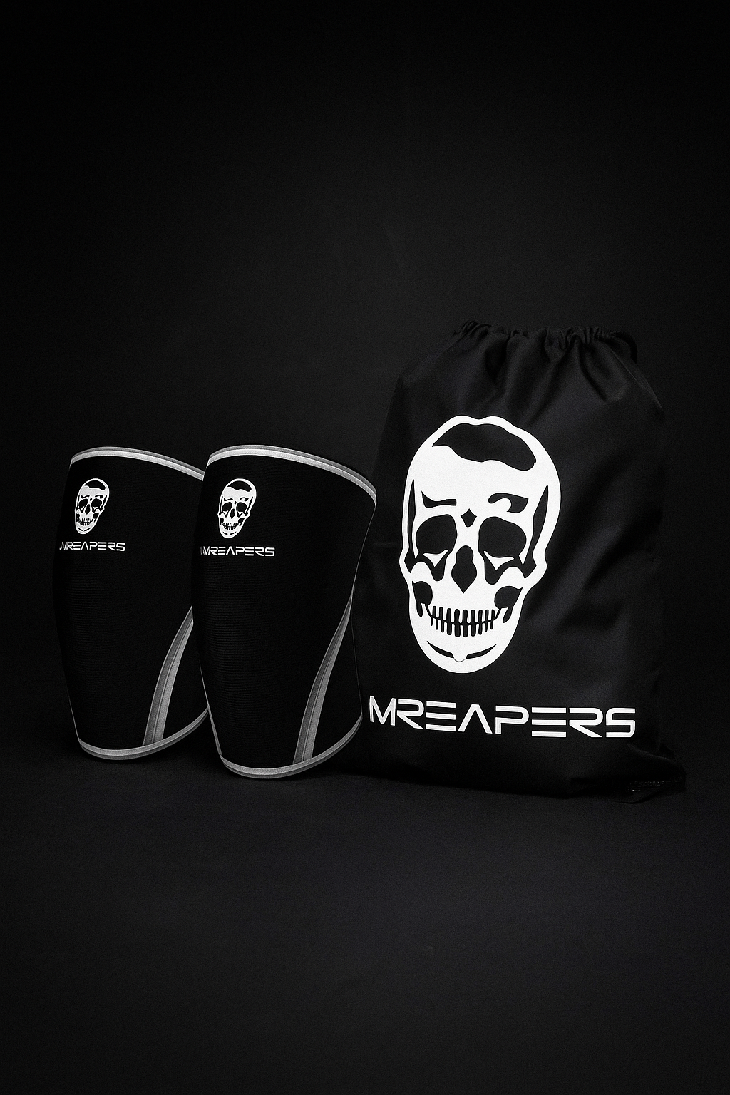 Knee Sleeves - Black/White