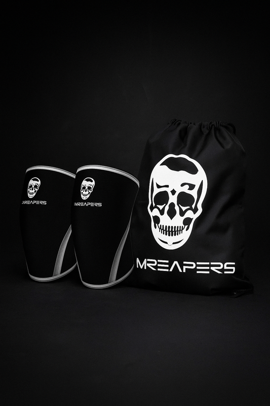 Knee Sleeves - Black/White