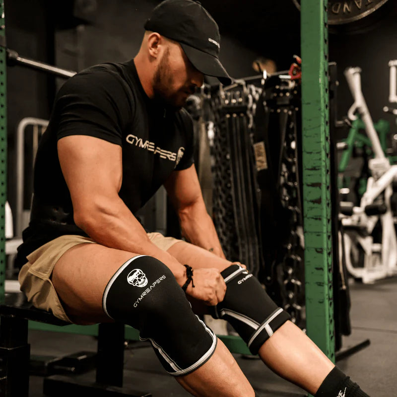 Knee Sleeves - Black/White