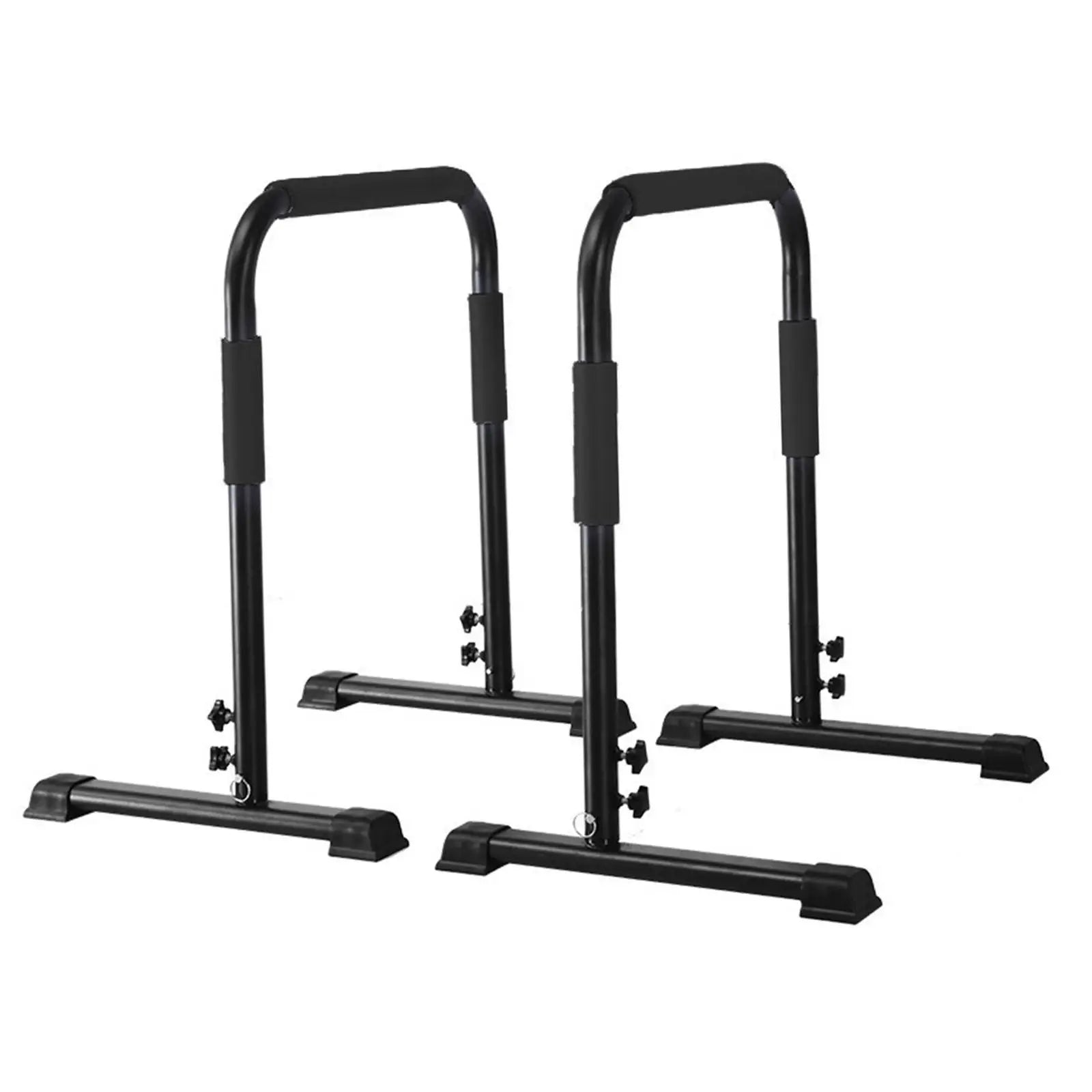Dip Bar Push up Stand Strength Training Equipment Dip Stand Height Adjustable for Upper Body Exercise Calisthenics Home Gym