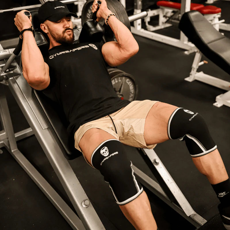 Knee Sleeves - Black/White