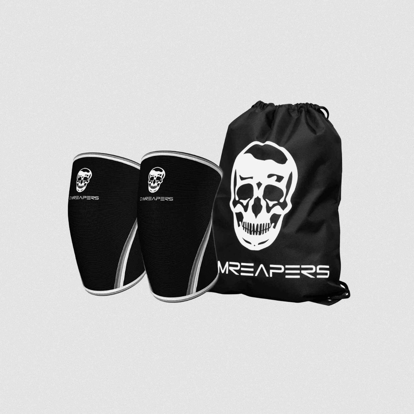 Knee Sleeves - Black/White