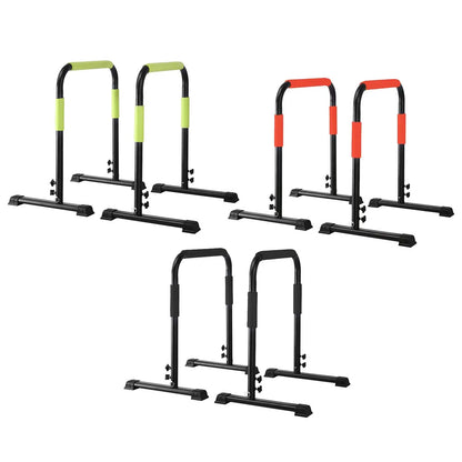 Dip Bar Push up Stand Strength Training Equipment Dip Stand Height Adjustable for Upper Body Exercise Calisthenics Home Gym
