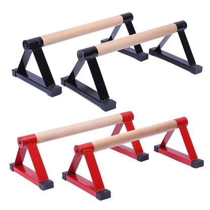 New Wooden Sport Push up Stands Pushup Gym Exercise Training Chest Parallel Bar Double Rod Push-Up Stand Fitness Equitments