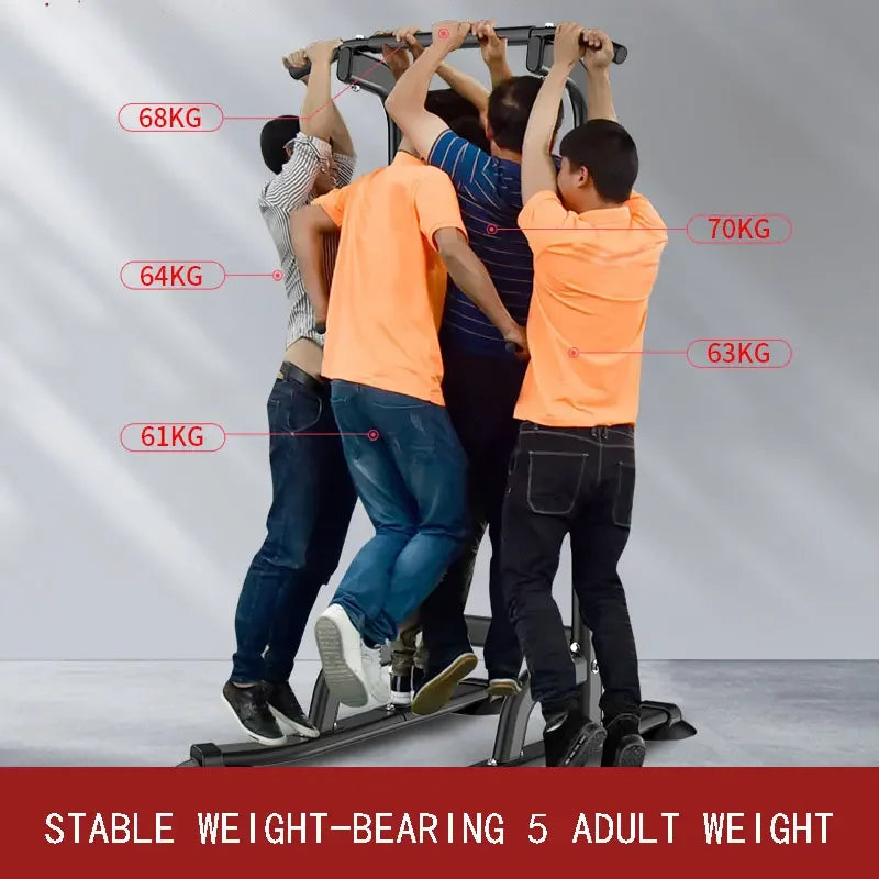 Multifunctional Single Parallel Bar Rack Load 180KG Horizontal Bar Children Stretching Pull-Ups Household Fitness Equipment SJ